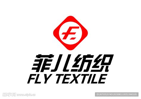 瑞彩纺织企业标志 - 123标志设计网™