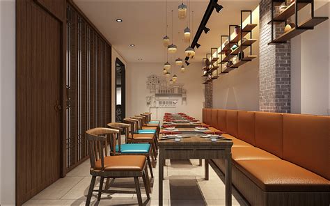 一个民国餐厅装修设计|空间|室内设计|钟华设计 - 原创作品 - 站酷 (ZCOOL)