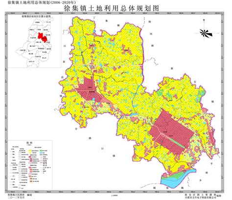裕安区城南镇总体规划图（2016-2030）_六安市裕安区人民政府