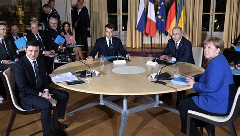 俄乌领导人会谈在巴黎举行 - 2019年12月10日, 俄罗斯卫星通讯社