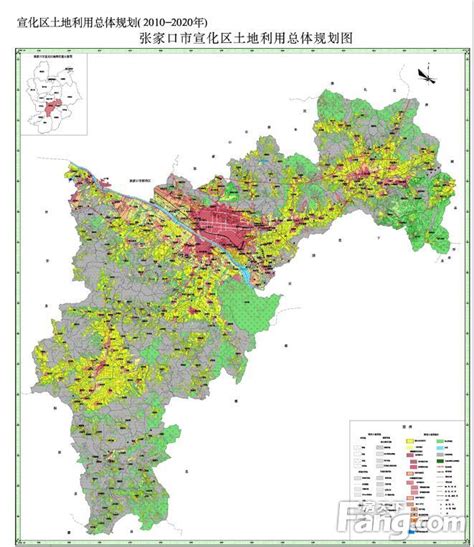 1月张家口一区新公示 涉及土地利用总体规划图（2010-2020年）|土地利用_新浪新闻