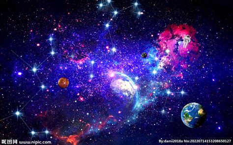 唯美浩瀚的宇宙星空桌面壁纸(8张) - 图片壁纸