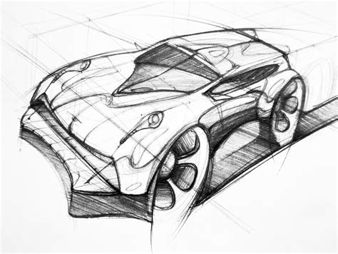 原创汽车造型设计表现手绘教程|工业/产品|交通工具|wcwcwccctv - 原创作品 - 站酷 (ZCOOL)