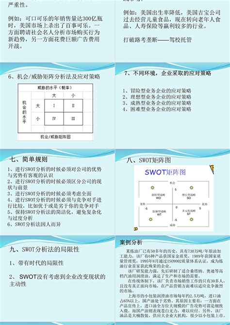 SWOT分析模型_word文档在线阅读与下载_无忧文档