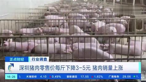 深圳猪肉每斤最多降6元_凤凰网视频_凤凰网