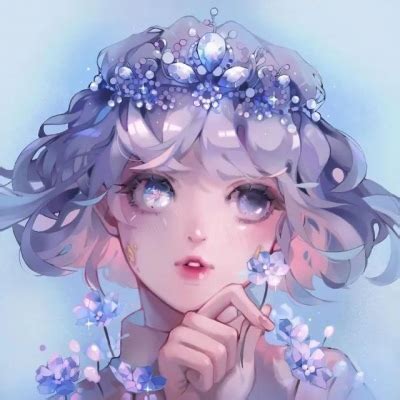 温柔女生头像彩绘真人