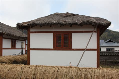 GyochonHanok村朝鲜传统房高清图片下载-正版图片504427934-摄图网