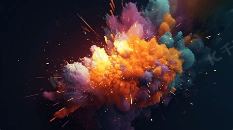 炸裂图片
