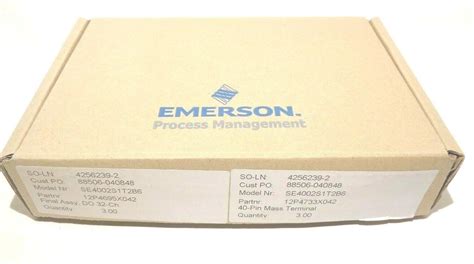 (SE4006P2 模块) EMERSON 艾默生 原装进口 全新现货供应 货源充足-艾默生EMERSON-工控采购网