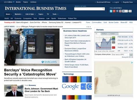 Online Media Awards: IBTimes UK Challenges News Giants with Nomination ...