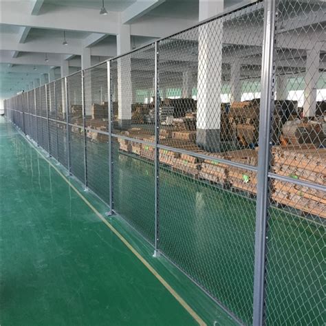 1.8米高工厂车间围栏_机器人防护围栏_自动化设备围栏