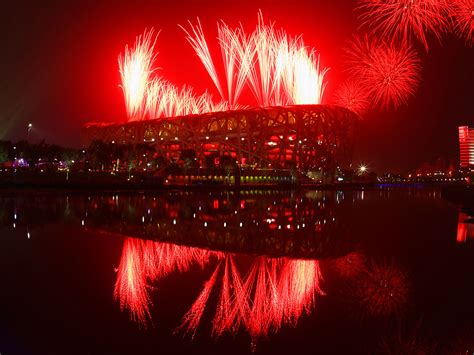 北京奥运会开幕式焰火（高清）_小肥猫_新浪博客
