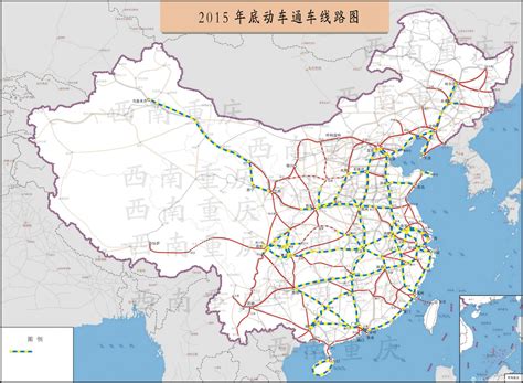 中国铁路路线图图片