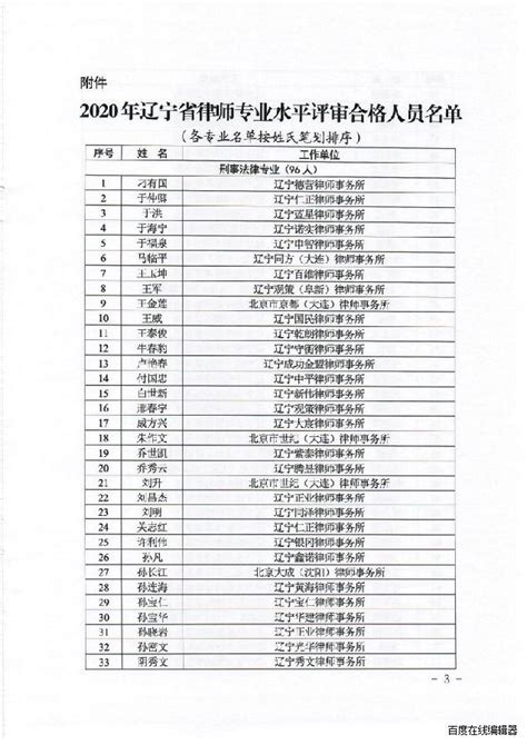 扬州市江都区律师、法律服务工作者名单公示--江都日报