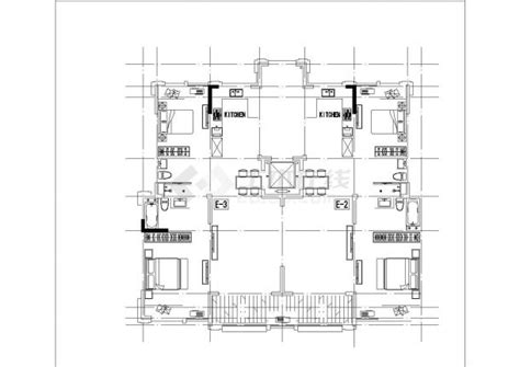 锦州市澄福花园小区9层框架结构住宅楼全套平面设计CAD图纸_居住建筑_土木在线