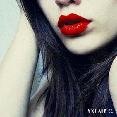红唇头像温柔女生图片