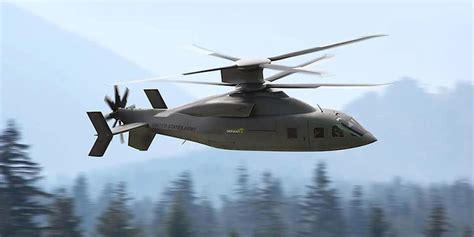 传统直升机加鱼鹰倾转旋翼机！美国新型直升机，隐身性能世界第一