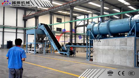 淄博桓台时产5吨粉体肥料机组-成套设备-济南越振机械有限公司