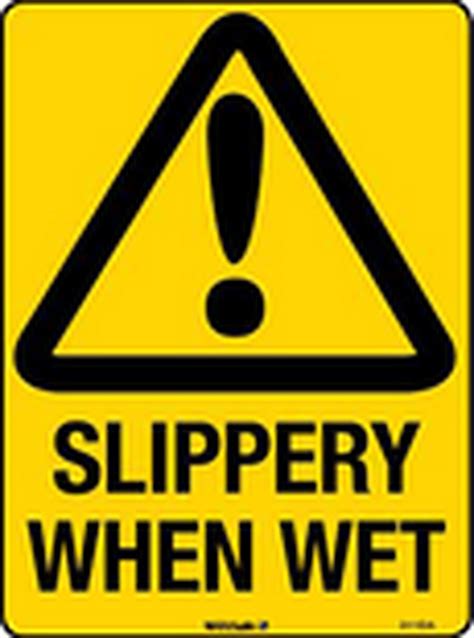 Slippery When Wet - Caution Signage - Signage - WA Safety | Workwear ...