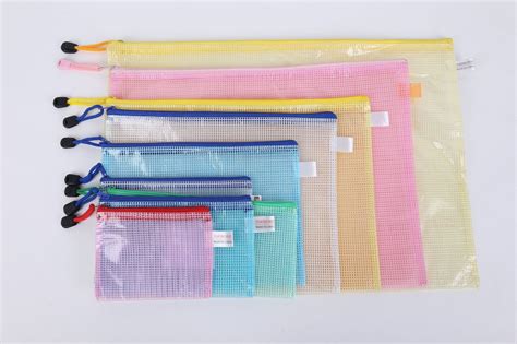 资料袋A4拉链袋 透明文件袋定做 塑料考试拉边袋定制 资料收纳袋-阿里巴巴