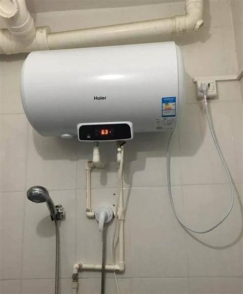 热水器图片安装图解,热水器及零件名称,电热水器上墙安装_大山谷图库