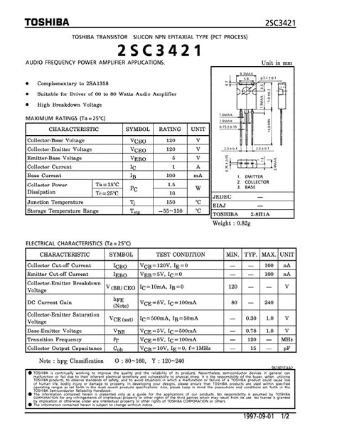 2SC3421 Datasheet_PDF文件下载_芯片资料查询_维库电子市场网
