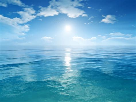 蓝天的大海,天空,高清的大海风景图片_4K风景图片_墨鱼部落格
