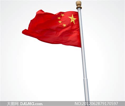 中国红旗飘飘图片