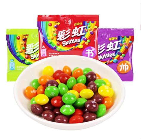 箭牌彩虹糖9g*40包原果莓味花花果汁软糖喜糖果彩色儿童零食品-阿里巴巴