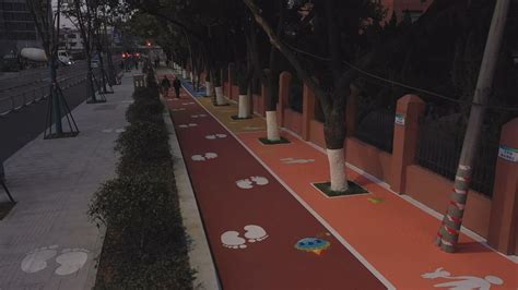 盘活道路资源 优化空间布局 江北打造“最美上学路”