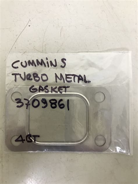 CUMMINS 3709861 Turbo Mounting Metal Gasket, Empaque metalico para ...