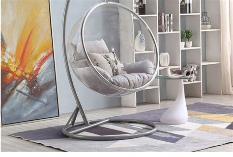 创意吊球透明泡泡椅半球椅吊椅亚克力吊篮秋千球形吊球玻璃太空椅-阿里巴巴