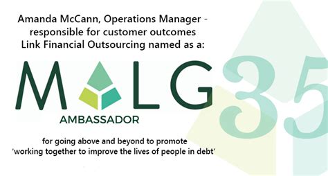 Link Financial | MALG Ambassador | Supporting people in debt