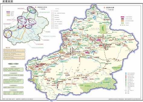 新疆旅游地图 - 中国旅游地图 - 地理教师网