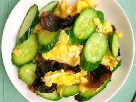 黄瓜木耳炒鸡蛋 - 黄瓜木耳炒鸡蛋做法、功效、食材 - 网上厨房