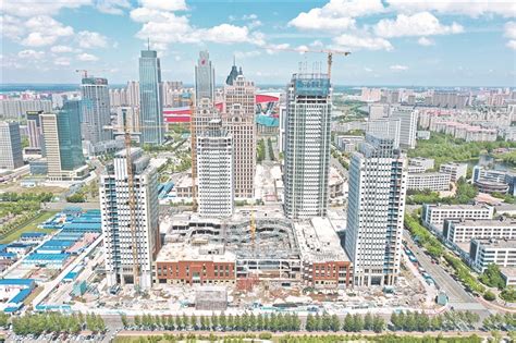哈尔滨新区金融中心项目力争年底完工-新华网
