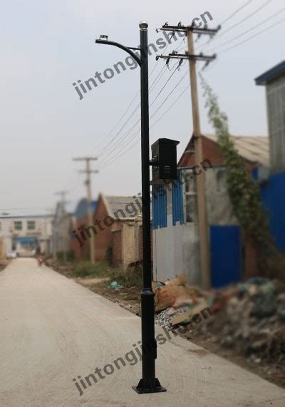 【监控杆】厂家直销 八角道路监控杆 6米电警热镀锌立杆立柱-阿里巴巴