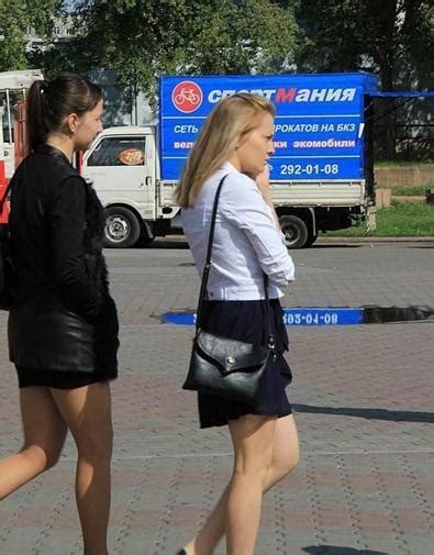 俄罗斯街头真实照片: 揭开美女泛滥真相