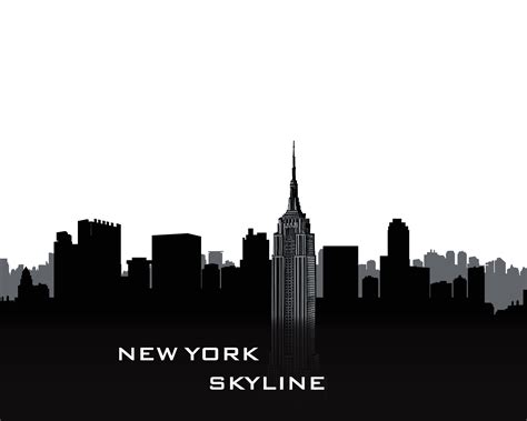 NYC Stadtbild. Skyline der Stadt. Reise USA Hintergrund 524409 Vektor ...