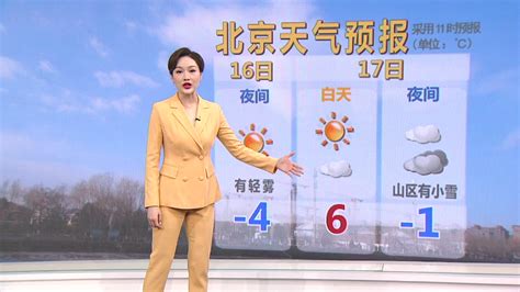 《气象观天下》天气预报，今明两天白天晴到多云，夜间能见度下降_北京时间