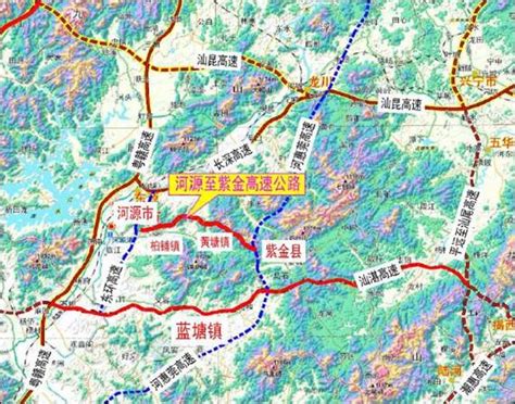 河源至紫金高速公路规划选址公示-紫金县人民政府门户网站