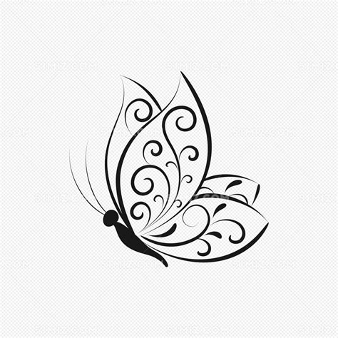 蝴蝶手绘图片