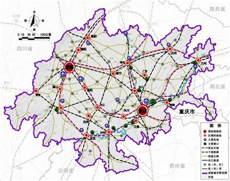 汉巴南铁路汉中段,汉巴南铁路详细路线图,2030年汉中高铁规划图_大山谷图库