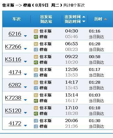 k1546次列车最新消息_佳木斯列车时刻表查询 - 随意云