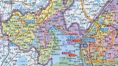 岳阳地图全图下载-湖南岳阳地图下载高清版-当易网