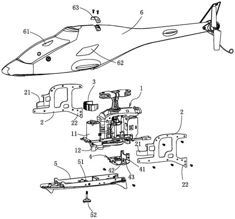 直升机模型_SOLIDWORKS 2013_模型图纸下载 – 懒石网