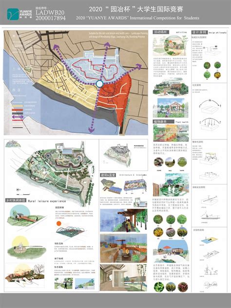 自然生态村庄景观规划设计方案 - 易图网