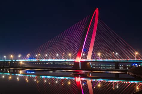 唐岛湾畔彩虹桥 惊艳最美西海岸 - 栋力天空