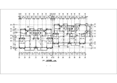华庭5号楼建筑施工CAD设计图纸全套方案_建筑方案设计_土木在线
