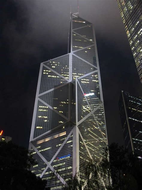 香港中银大厦（Bank of China Tower） - 贝聿铭（I.M. Pei） - 建筑设计案例 - 树状模式